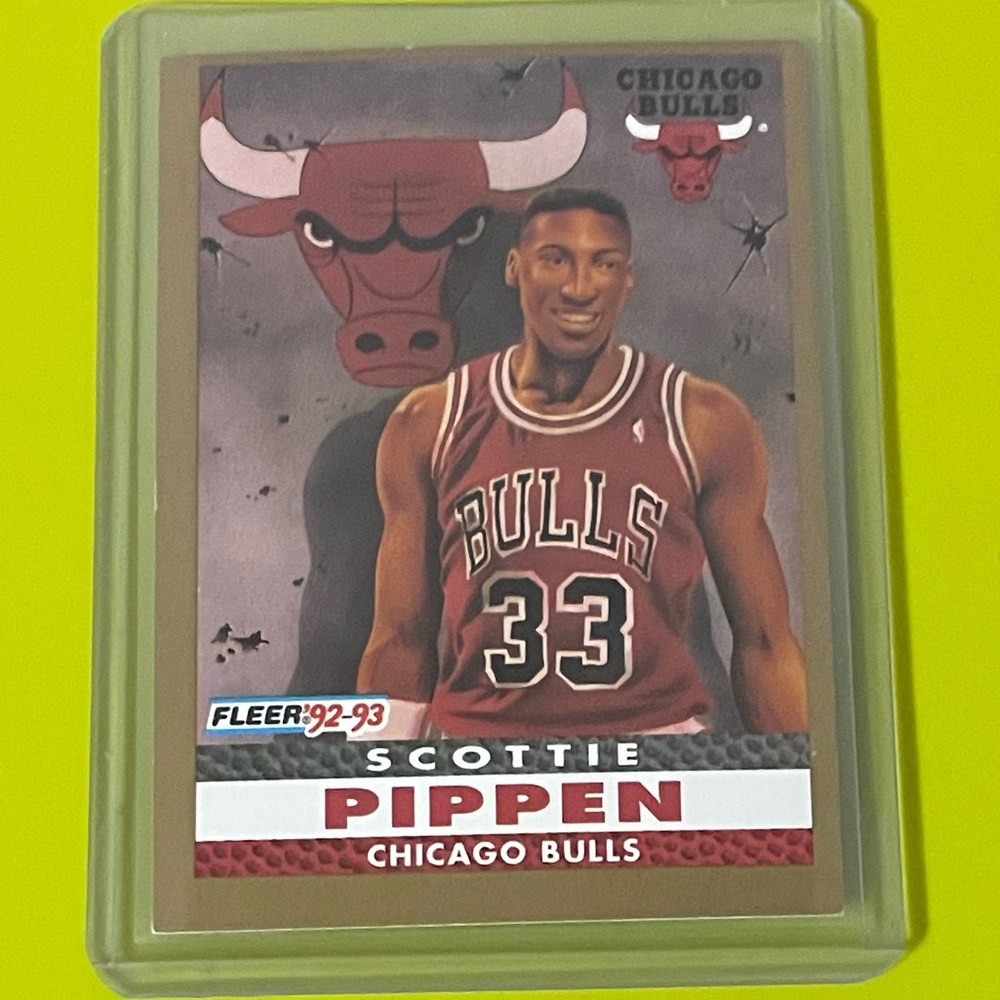 Scottie Pippen #254 1992-93 Fleer Basketball Trading Card